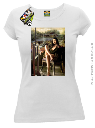 Mona Lisa Model Art - Koszulka damska 
