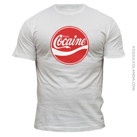 Cocaine - Kokaina - koszulka męska