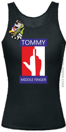 Tommy Middle Finger - Top damski 