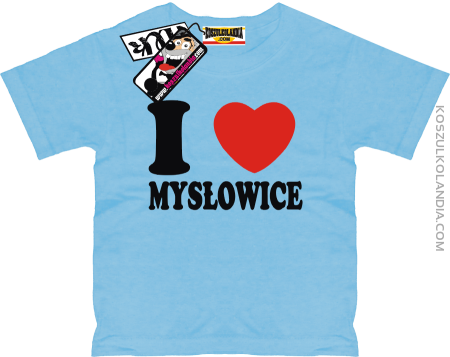 I love Mysłowice - koszulka dla dziecka