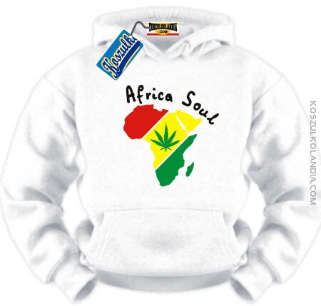 Africa Soul  - bluza z kapturem męska