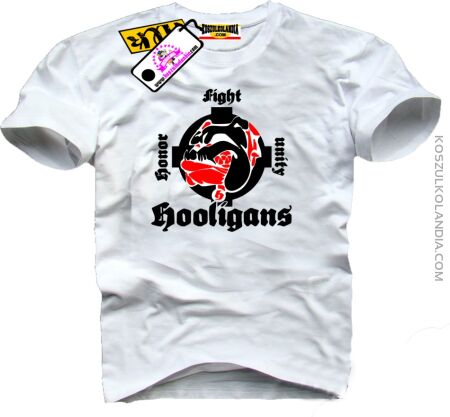 Buldog Honor Fight Unity Hooligans - Koszulka męska