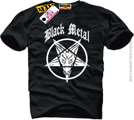 Black Metal Standard koszulka męska Nr KODIA00122