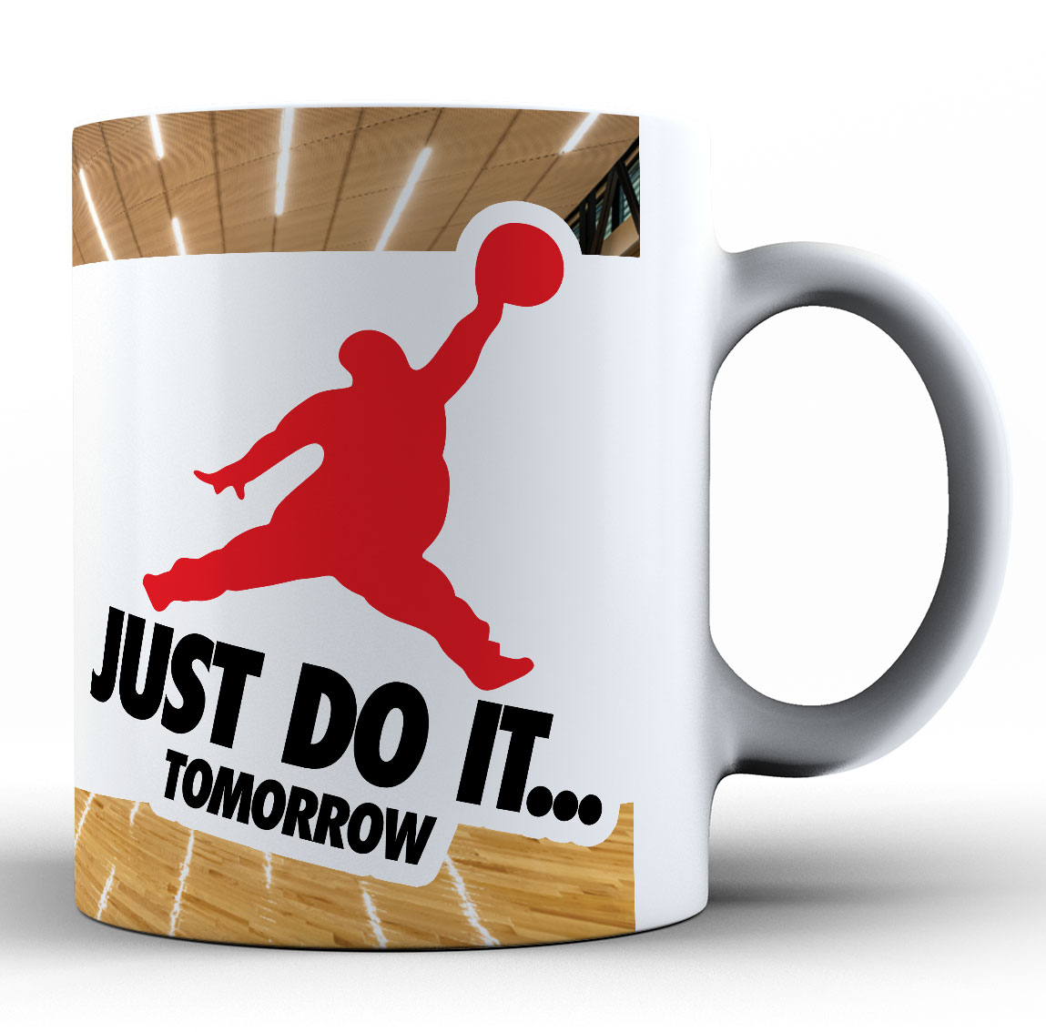 JUST Do It Tommorow - kubek ceramiczny 330ml z nadrukiem 32