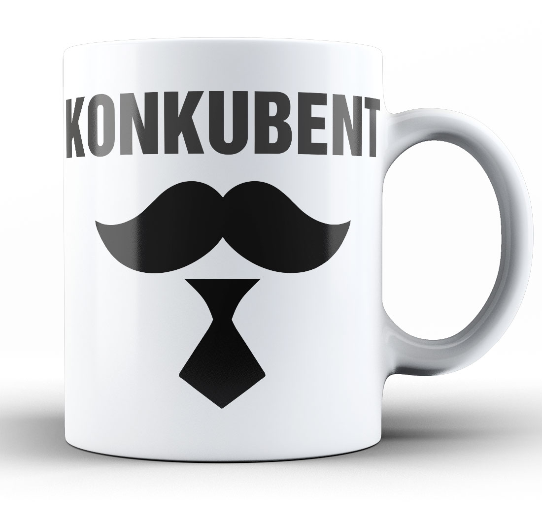 Konkubent - kubek 330ml z nadrukiem