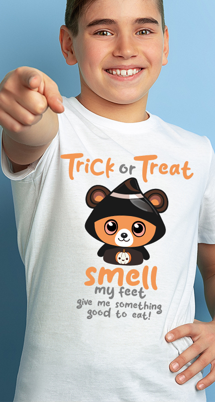 Trick or Treat Smell my feet give me something good to eat 1