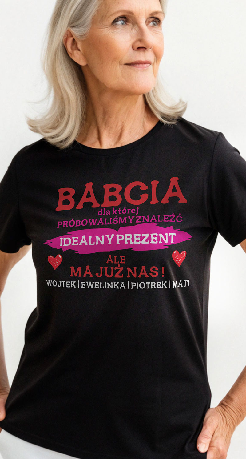 babcia koszulka