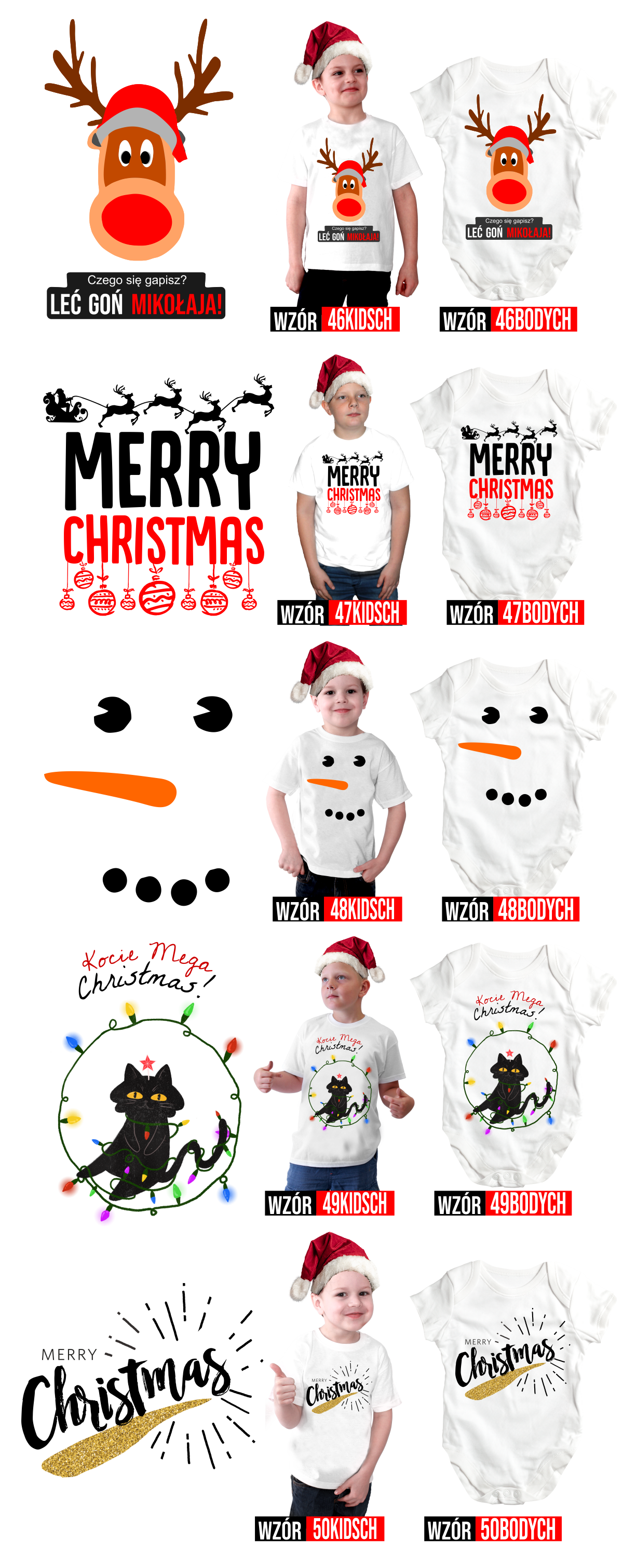 świąteczne koszulkowe pomysły na prezent