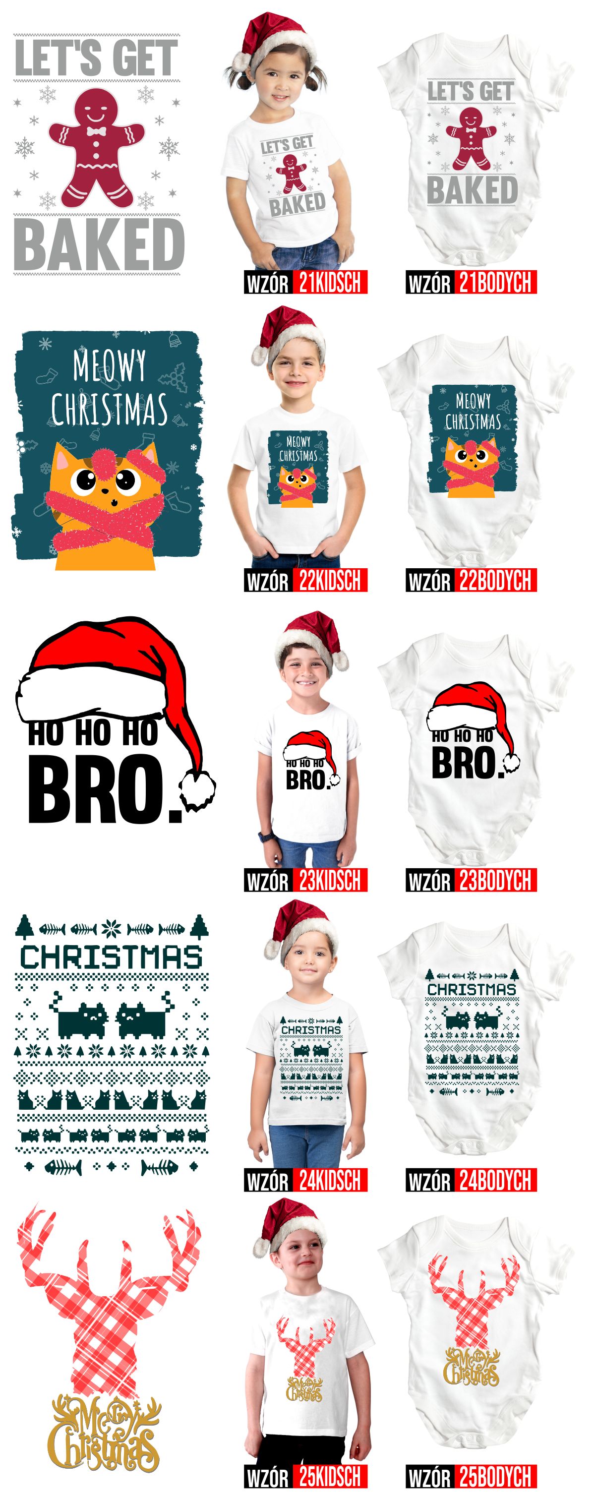 lets baked christmas tshirts for kid